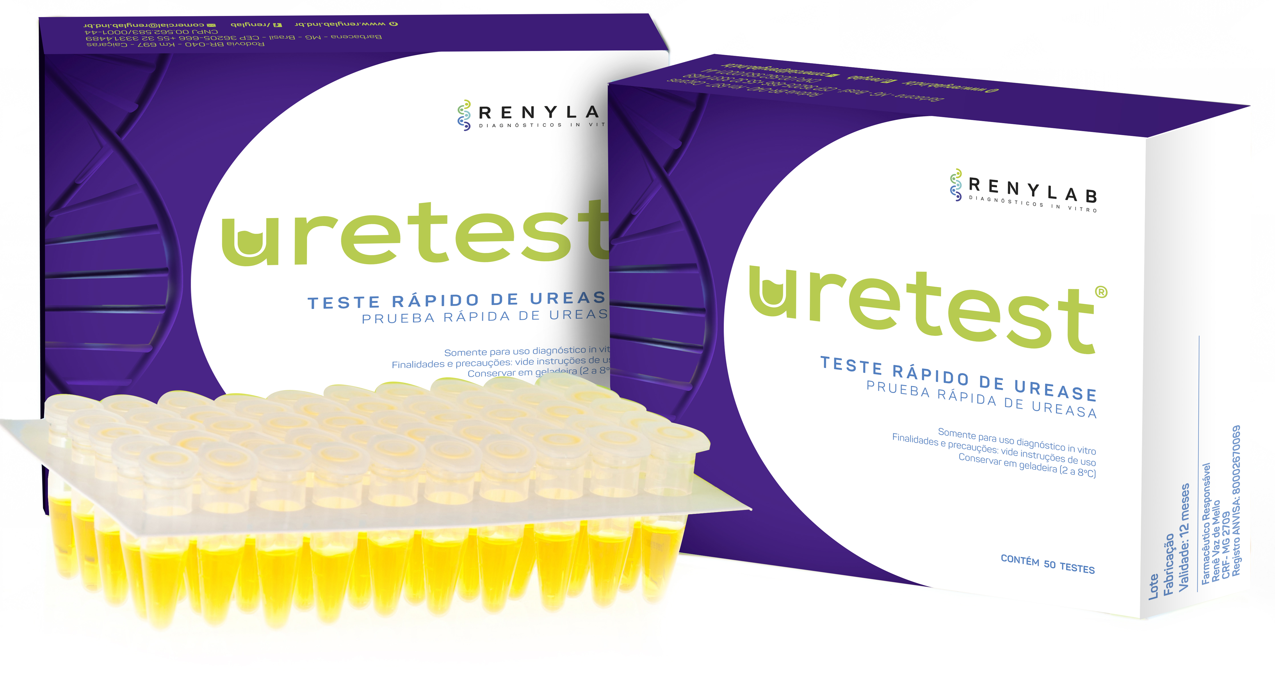 URETEST® RenyLab (Ultra Fast Urease Test)